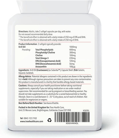 Superba Krill Oil 500mg Capsules