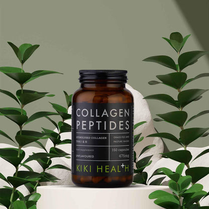 Bovine Collagen Peptides Capsules | 100% Hydrolyzed Supplement for Healthy Skin, Nails, Hair, Bones & Joints | Pure Unflavored Paleo & Keto-Friendly Supplements – 150 Vegicaps