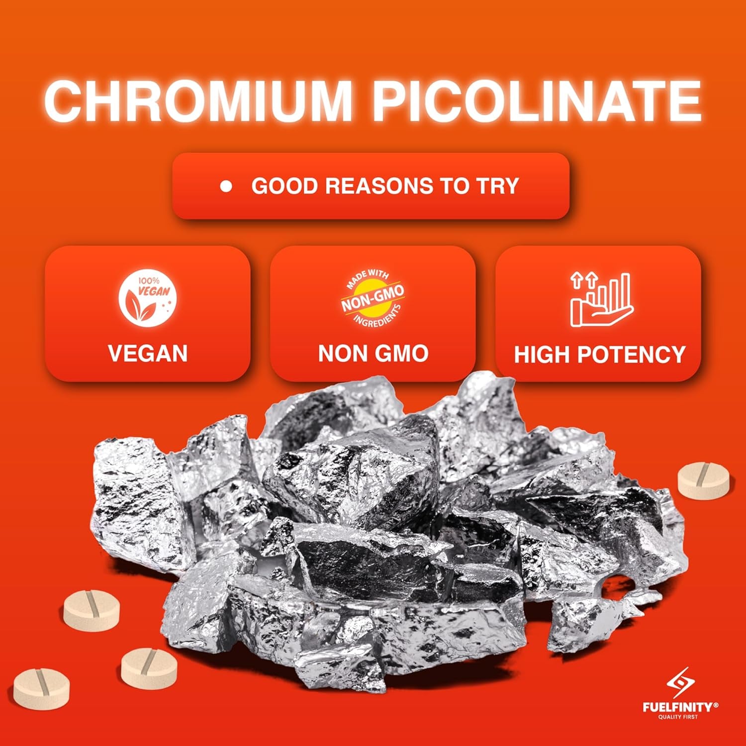 Chromium Picolinate 1000mcg Tablets