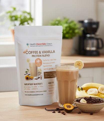 Vegan Coffee & Vanilla Protein Powder