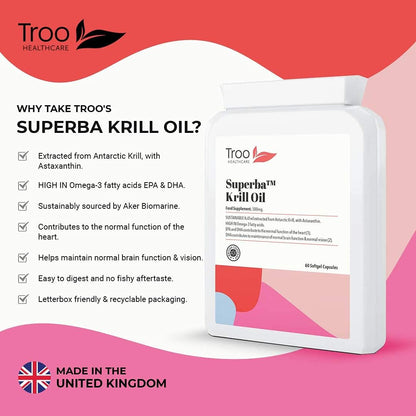 Superba Krill Oil 500mg Capsules