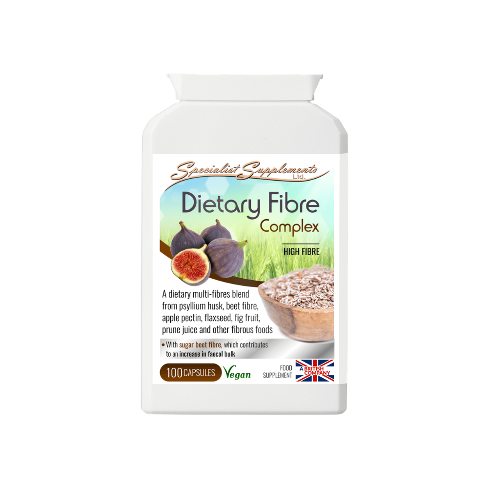 Dietary Fibre Complex X 100 Capsules; High Fibre Formula; Specialist Supplements