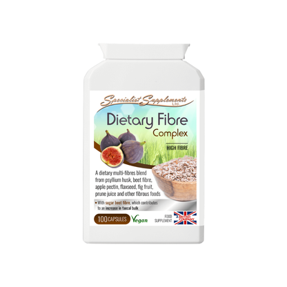 Dietary Fibre Complex X 100 Capsules; High Fibre Formula; Specialist Supplements