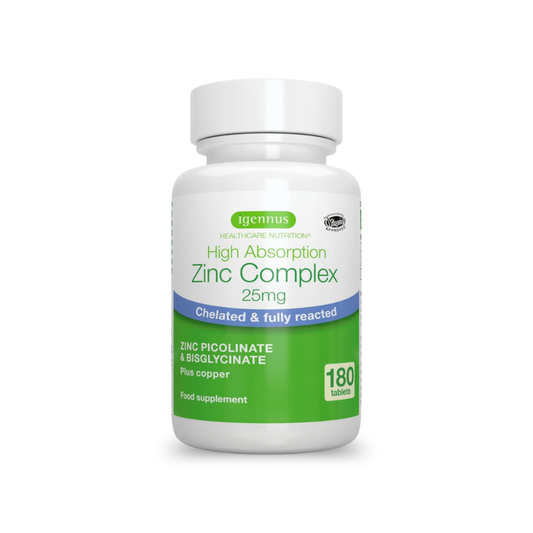Clean Zinc Picolinate & Bisglycinate 25mg