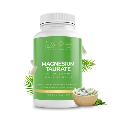 Magnesium Taurate 2000mg Capsules