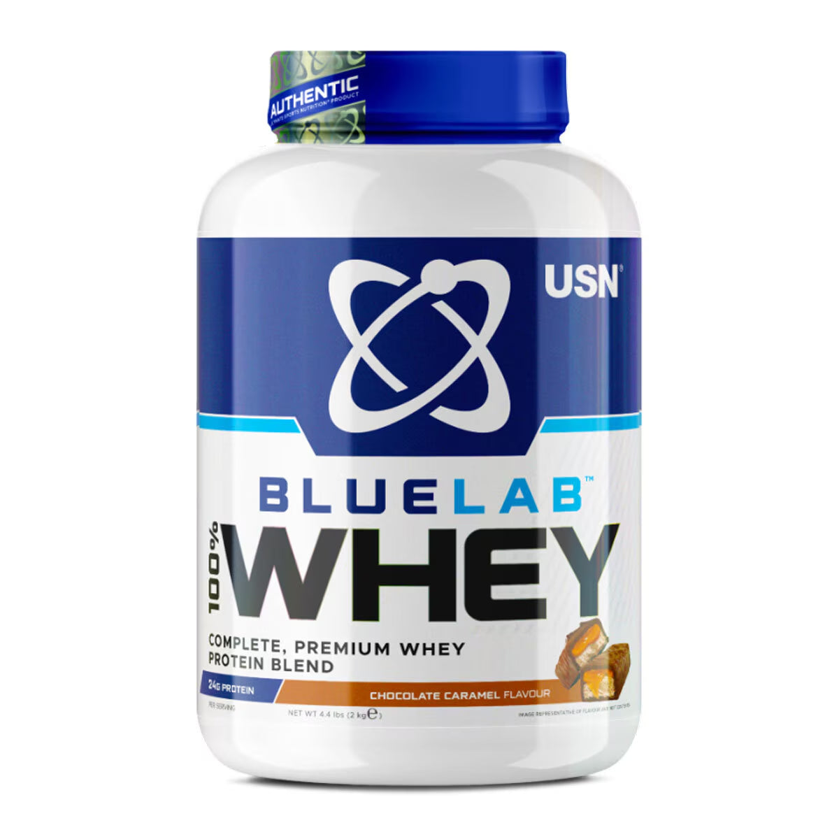 Blue Lab Whey Protein 2Kg – Caramel Chocolate