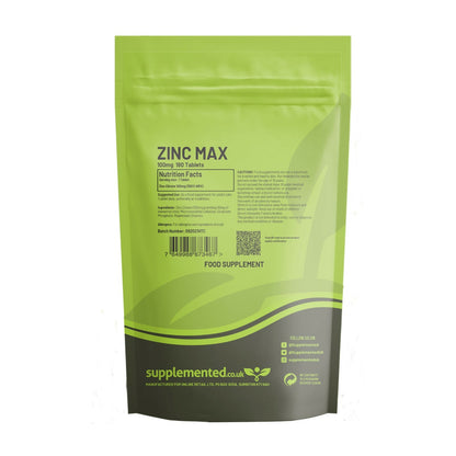 Zinc Max Strength 100mg Tablets