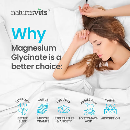 Magnesium Glycinate 250mg – 120 Capsules