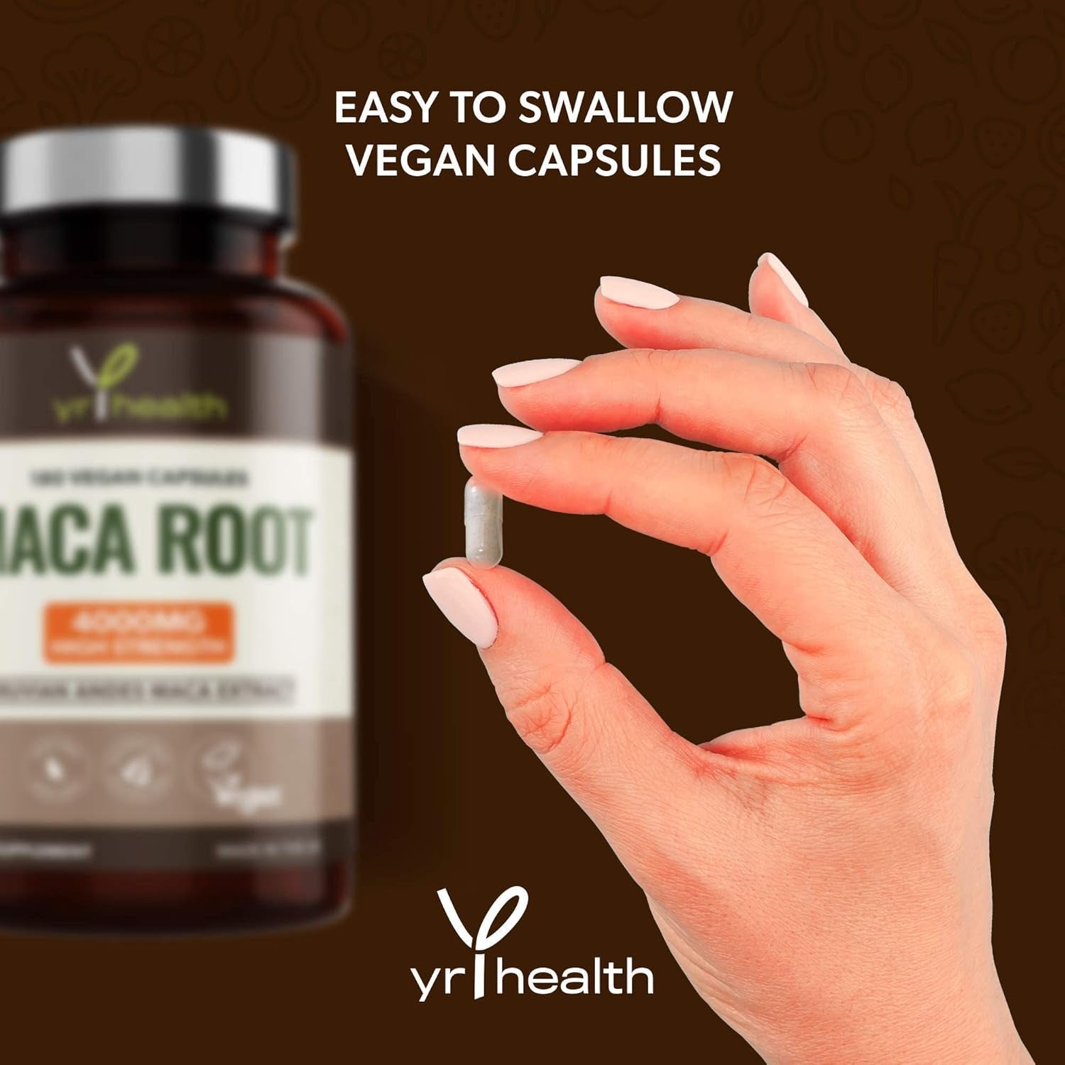 Maca Root 4000mg Capsules