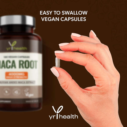 Maca Root 4000mg Capsules