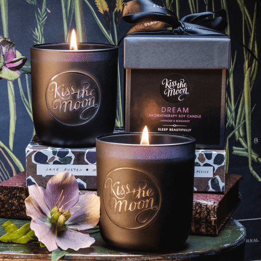 DREAM AROMATHERAPY SOY CANDLE | Soothe souls with Lavender & Bergamot