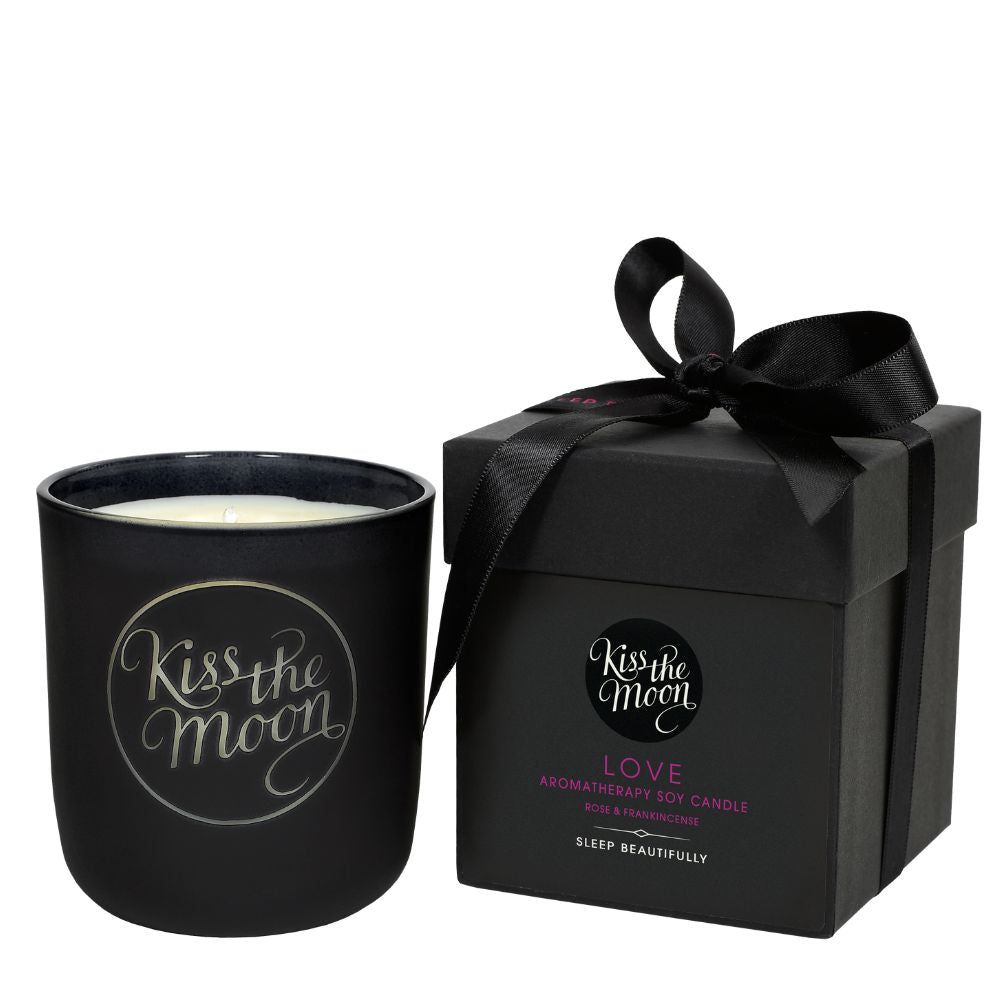 LOVE AROMATHERAPY SOY CANDLE | Rejuvenate with Rose & Frankincense